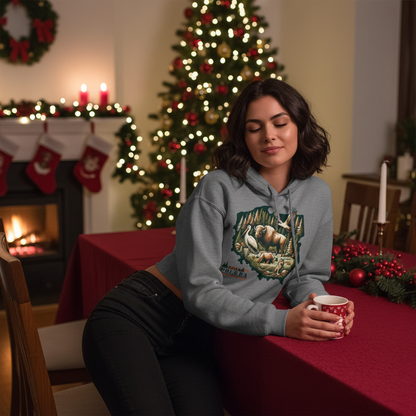 Dzika Polska | Women's Cropped Hoodie | Bella + Canvas 7502